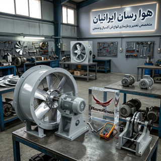 تعمیرات و باز سازی انواع آکسیال های صنعتی